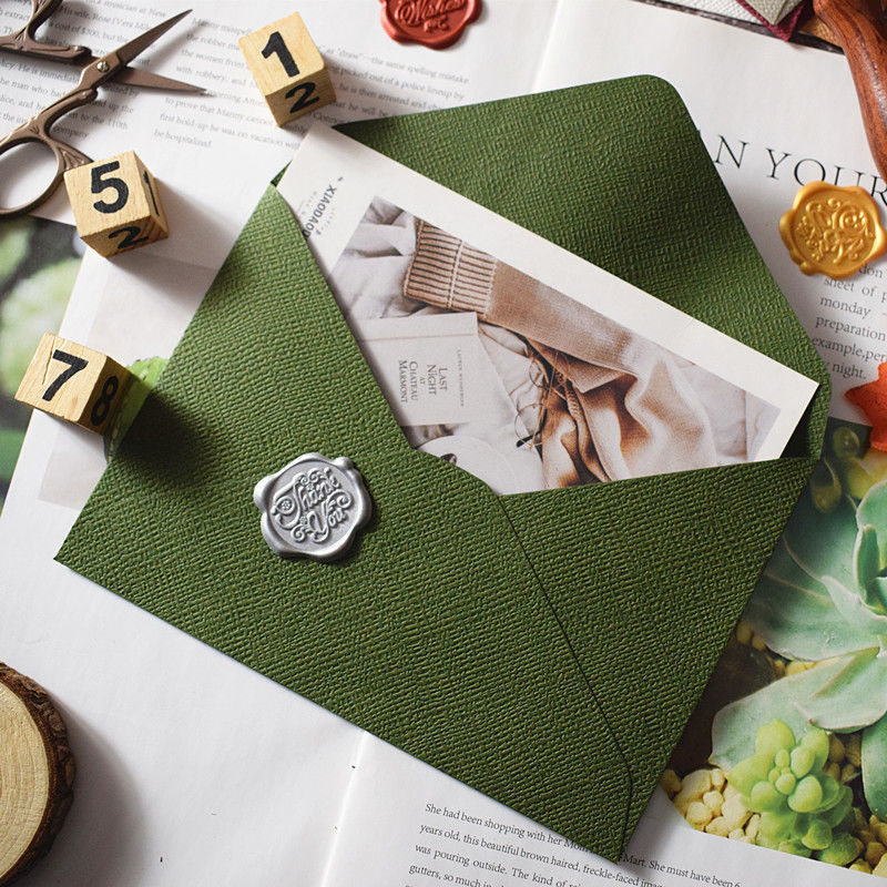 50pcs/lot 20.1x15.1cm Envelope - Wax Seal Letter Kit recension och pris