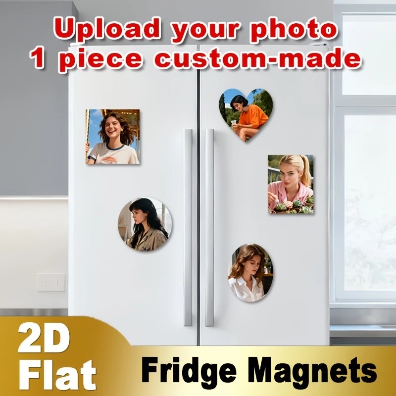 Custom Photo Fridge Magnet 2D  - Pet Portrait Custom recension och pris
