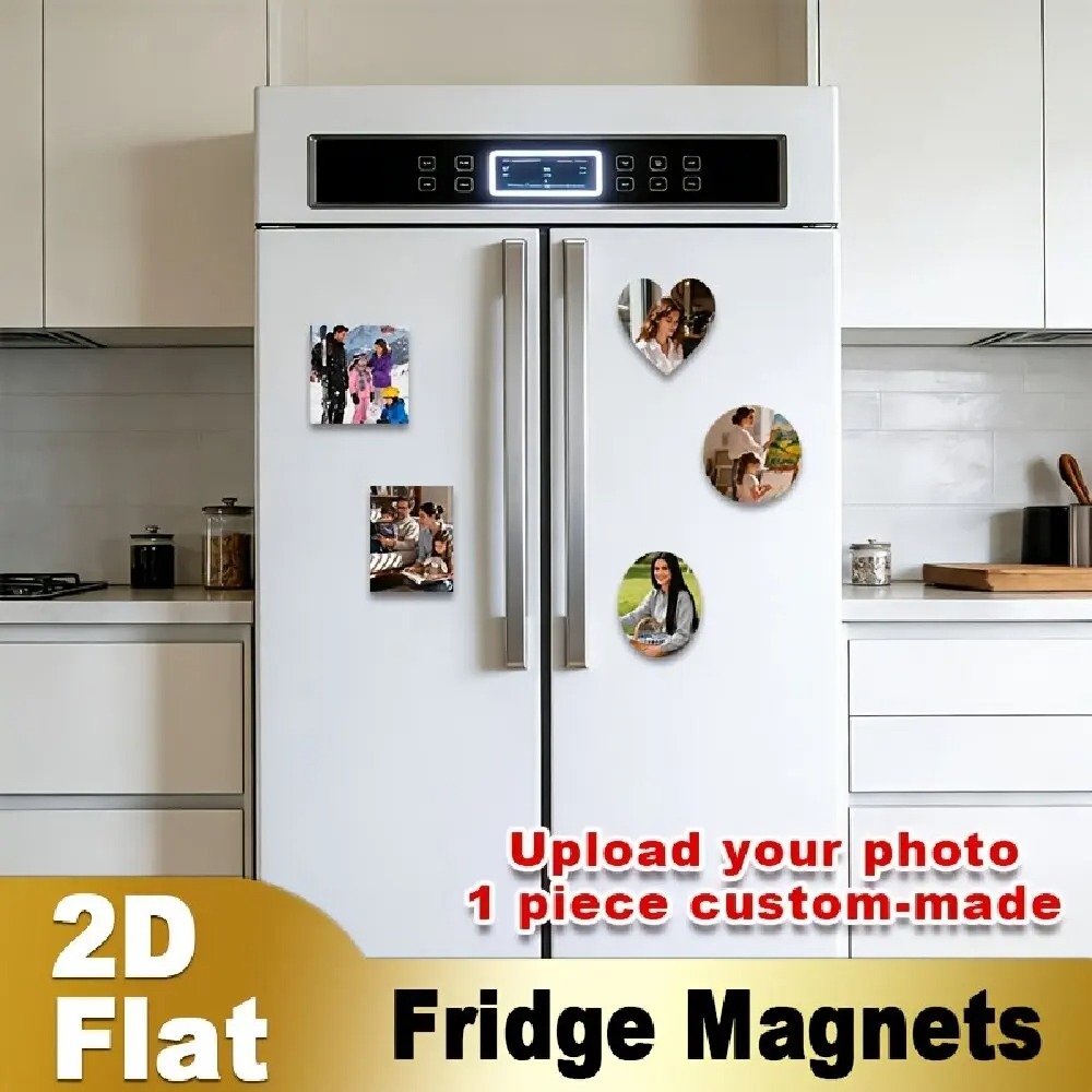 Custom Photo Fridge Magnet 2D  - Pet Portrait Custom recension och pris