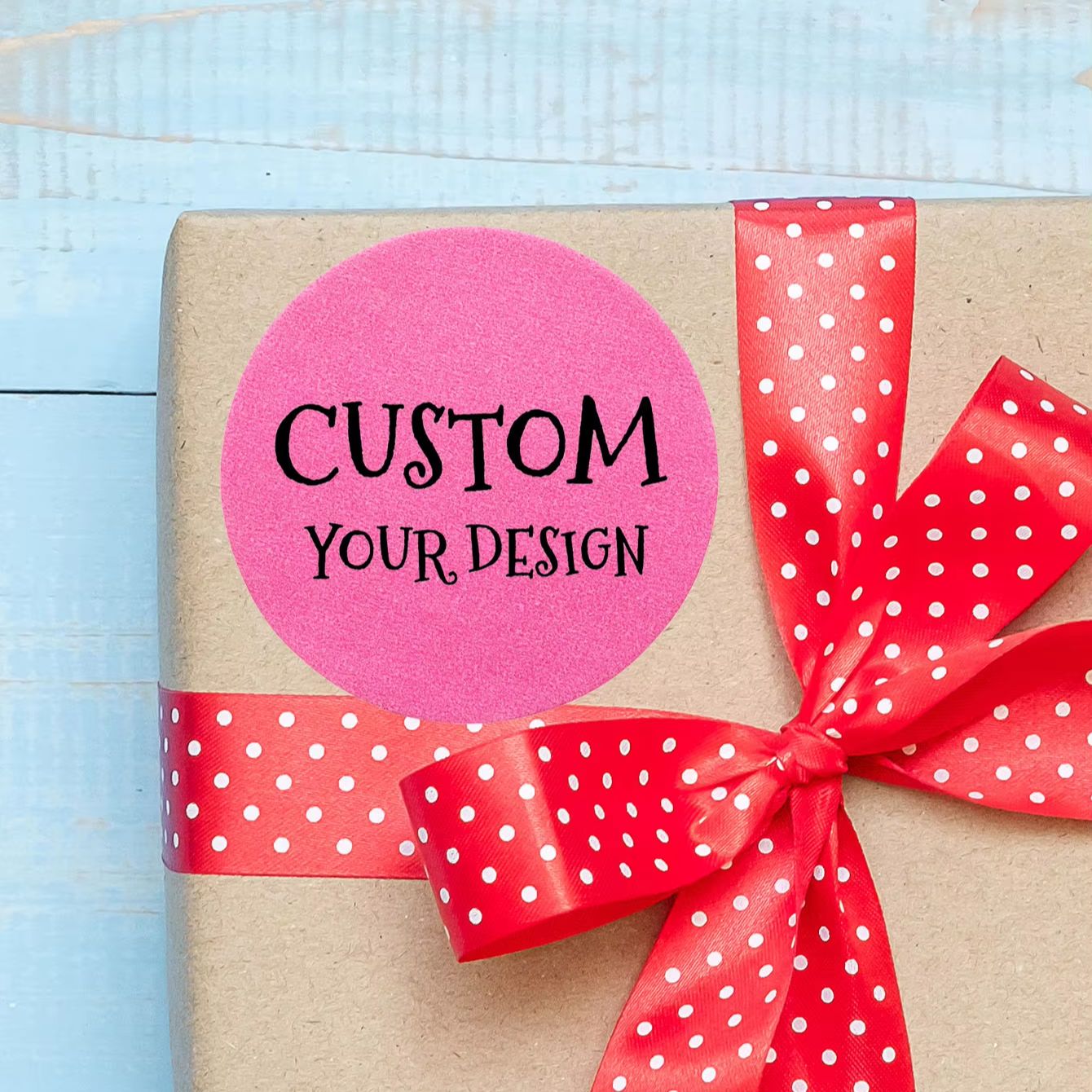1-100PCS Custom Waterproof Rou - Personalised Candle Label recension och pris