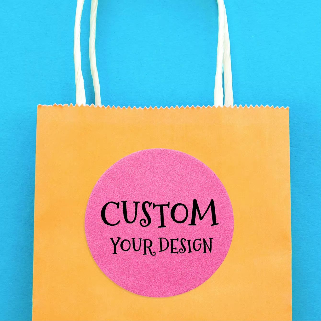 1-100PCS Custom Waterproof Rou - Personalised Candle Label recension och pris