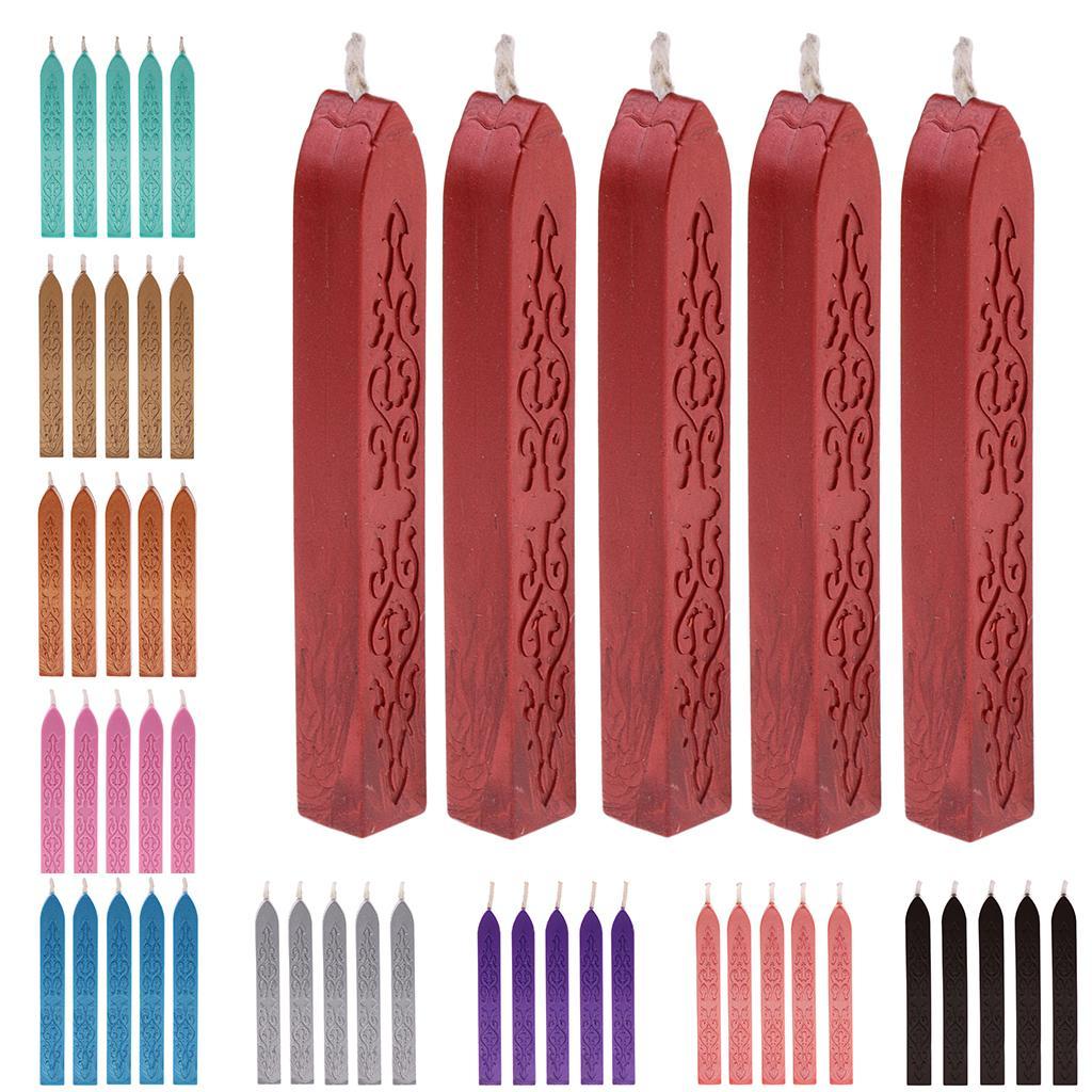 Antique Sealing Wax Sticks Set - Wax Seal Letter Kit recension och pris