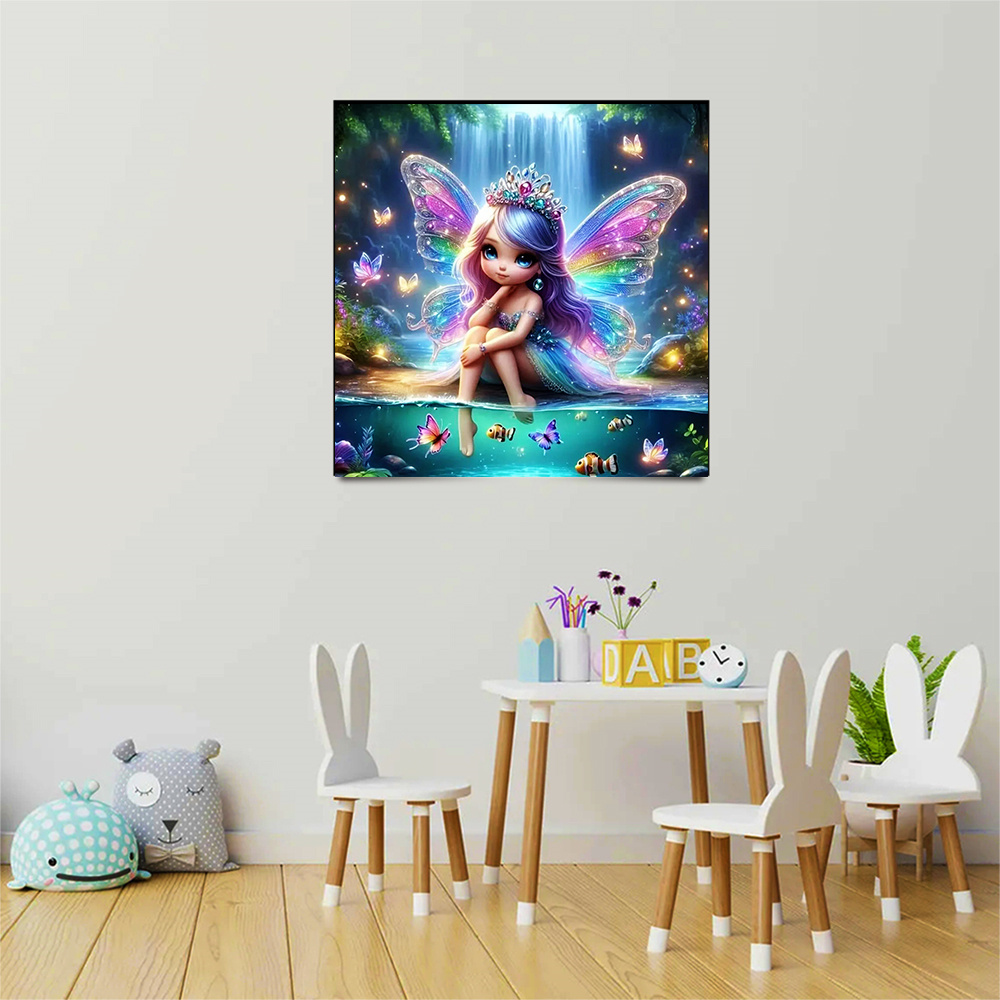 Momoart Girl Diamond Mosaic Po - Photo Mosaic Print recension och pris