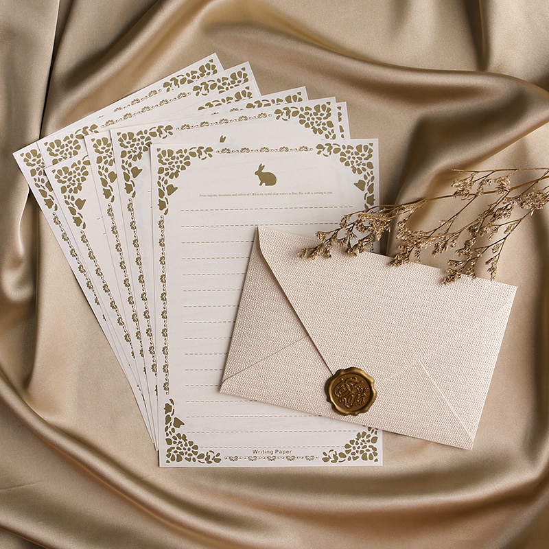 10 pcs linen brown paper envel - Wax Seal Letter Kit recension och pris